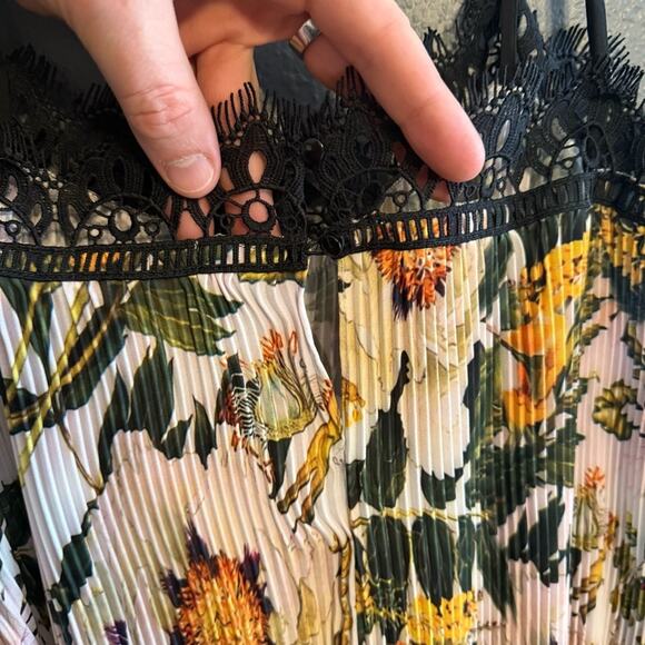Anthropologie Delfi Sunglow Floral Slip Dress Size S - Picture 7 of 7